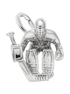 Rembrandt Sterling Silver Surf Board Charm on a Sterling Silver Rope Chain Necklace Rembrandt Sterling Silver Surf Board Charm on a Sterling Silver Rope Chain Necklace